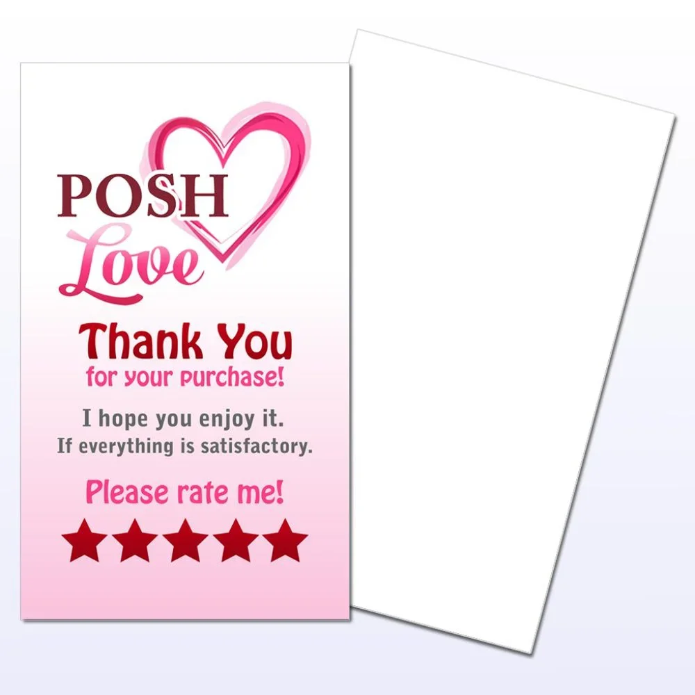 100 Assorted Thak you Cards